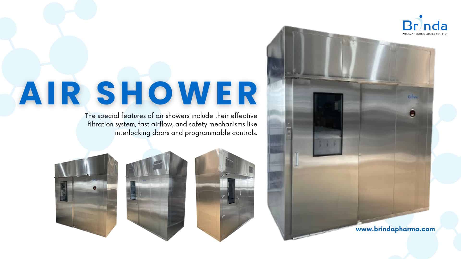 Reduce Contamination Risks with Brinda’s Air Shower Solutions - Brinda Pharma Technoliges Pirvate Limited India - Ahmedabad
