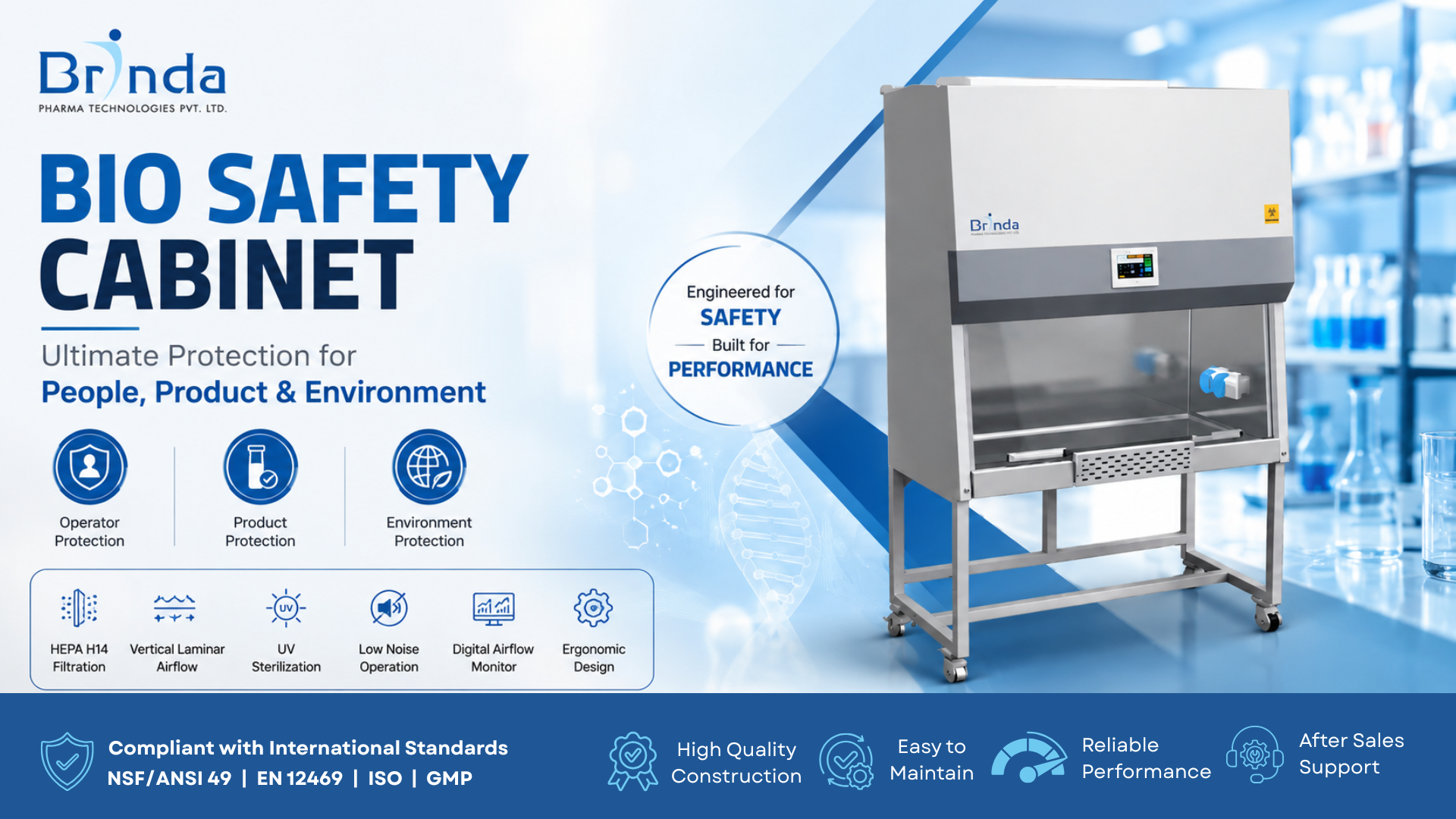 Bio Safety Cabinet (BSC) - Brinda Pharma Technologies Pvt Ltd