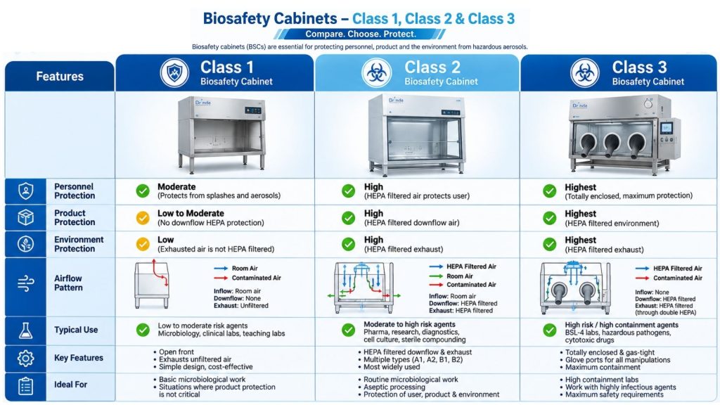 Bio Safety Class 1,2,3 - Brinda Pharma