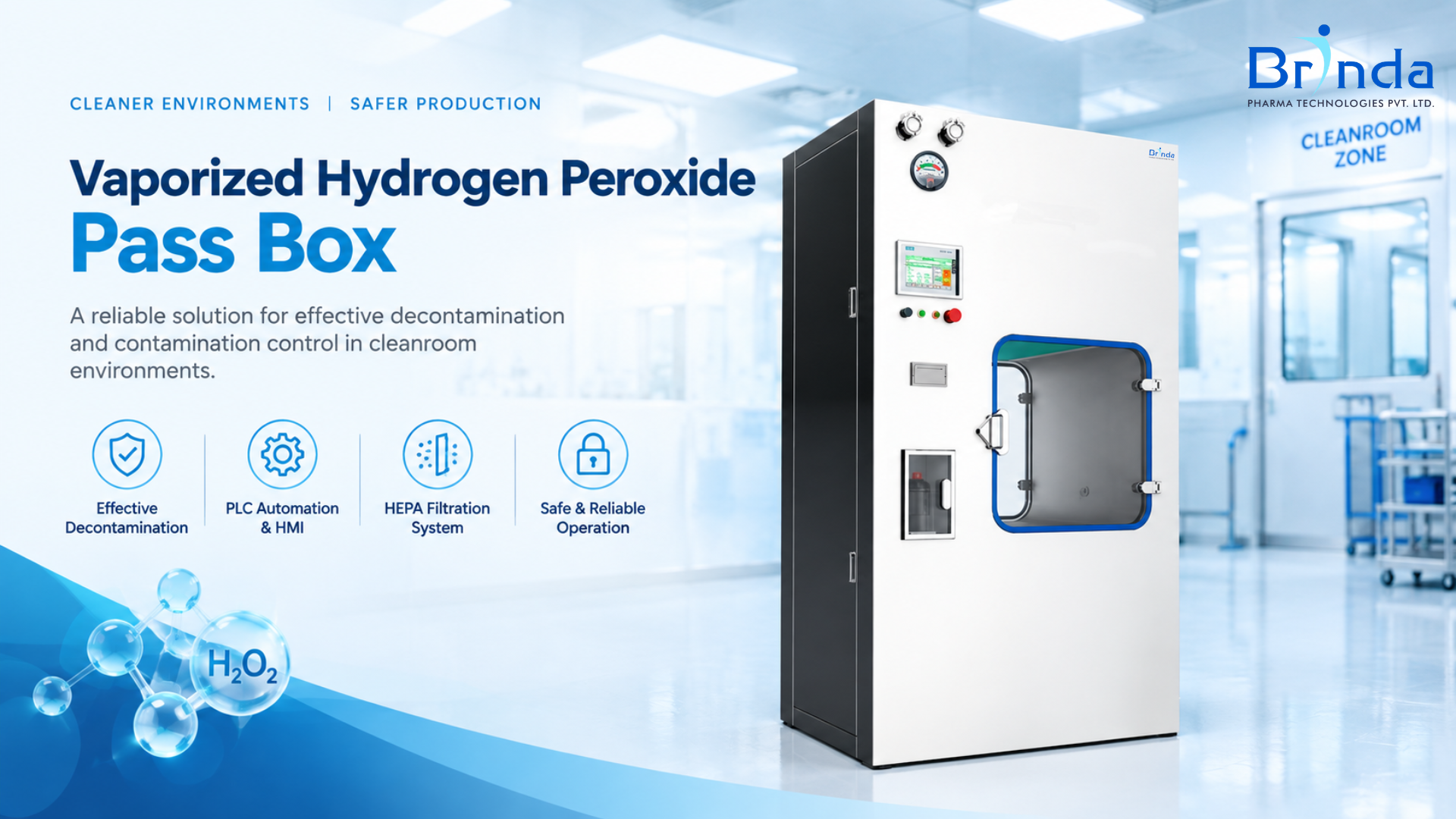 VHP Pass Box: Complete Guide to Working, Applications, Decontamination & Validation